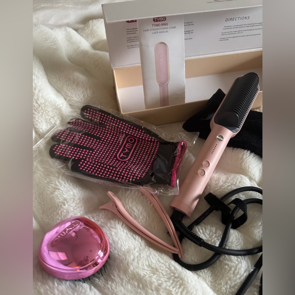 Tymo Straightening Brush 🎀💈